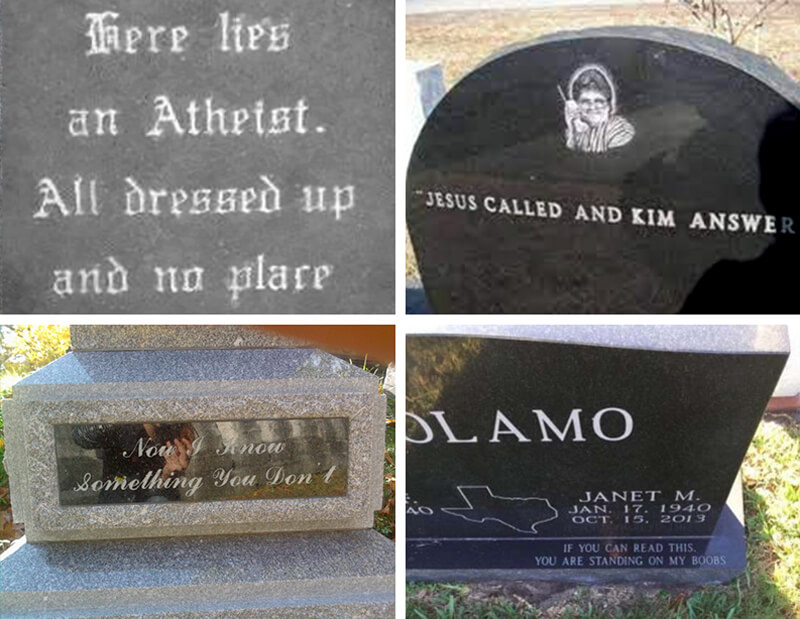 Arte Funeraria Milano Epitaffi Curiosi