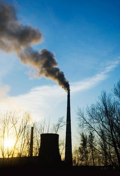 Impresa di pompe funebri Pero: ciminiera forno crematorio