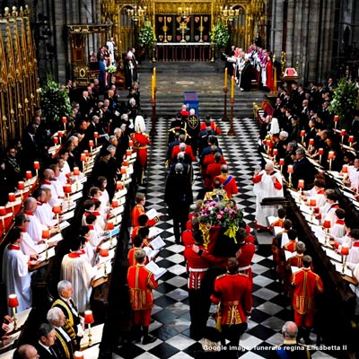 Organizzazione funerale anticipato Milano: funerale reale della regina Elisabetta II