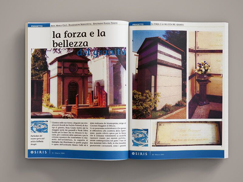 Onoranze Funebri Press Room -  Articolo 2004